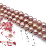 12-15MM Purple Pearl Beads for Jewelry Making DIY