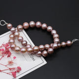 12-15MM Purple Pearl Beads for Jewelry Making DIY