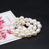 Natural Freshwater Pearl Necklace 10-11mm for Women Love Wedding