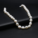 Natural Freshwater Pearl Necklace 10-11mm for Women Love Wedding