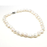 Natural Freshwater Pearl Necklace 10-11mm for Women Love Wedding