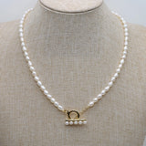 Baroque Natural Freshwater Pearl Necklace Irregular Women Accessories