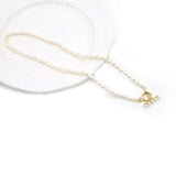 Baroque Natural Freshwater Pearl Necklace Irregular Women Accessories