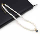 Baroque Meter shape Freshwater Pearl Necklace