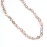 Baroque Rice Shape Freshwater Pearl Necklace Women Accessories