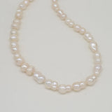 Natural Freshwater Pearl Necklace Baroque Round Accessories Women