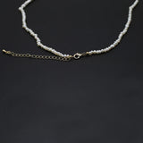 Natural Freshwater Pearl Necklace Baroque Rounds Women Jewelry