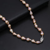 Baroque Freshwater Pearl Necklace Women Wedding Party Jewelry
