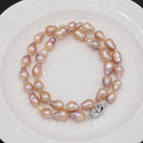 Baroque Freshwater Pearl Necklace Women Wedding Party Jewelry