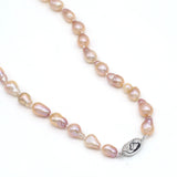 Baroque Freshwater Pearl Necklace Women Wedding Party Jewelry