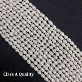 Freshwater Pearl Necklace Beads A-AA High Rice Shape Pearls Charm Jewelry