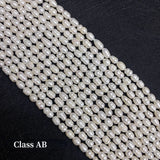 Freshwater Pearl Necklace Beads A-AA High Rice Shape Pearls Charm Jewelry