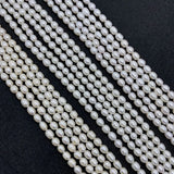 Freshwater Pearl Necklace Beads A-AA High Rice Shape Pearls Charm Jewelry