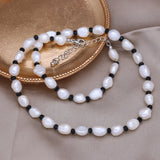 Freshwater Pearl Necklace Irregular Women's Accessories