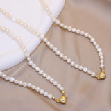 Natural Freshwater Pearl Necklace Irregular Women's Jewelry