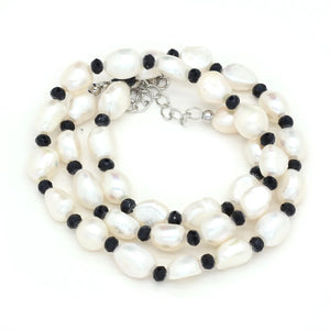 Freshwater Pearl Necklace Irregular Women's Accessories