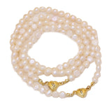 Natural Freshwater Pearl Necklace Irregular Women's Jewelry