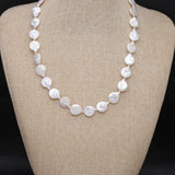 Freshwater Pearl Necklace Irregular Wedding Party Jewelry