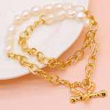 Freshwater Pearl Necklace Rice Personality Women Wedding Jewelry