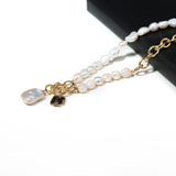 Freshwater Pearl Necklace Rice Shape Women's Accessories