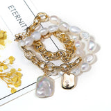 Freshwater Pearl Necklace Rice Shape Women's Accessories