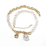 Freshwater Pearl Necklace Rice Shape Women's Accessories