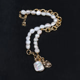 Freshwater Pearl Necklace Rice Shape Women's Accessories