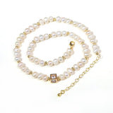 Natural Freshwater Pearl Necklace Round Shape Women Accessories