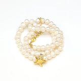 Natural Freshwater Pearl Necklace Round Shape Accessories Women