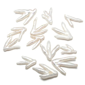 Natural Freshwater Pearl Pendant Punch Loose Beads for DIY Jewelry Making