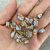 Freshwater Pearl Pendants for DIY Jewelry Making 7x11-8x12mm