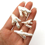 Freshwater Pearl Phoenix Claw Baroque Pearl Jewelry Charm DIY