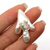 Freshwater Pearl Phoenix Claw Baroque Pearl Jewelry Charm DIY