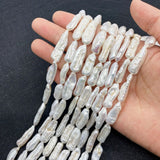 Natural Freshwater Pearl Pipa Pearl High Long Tube Pearl for Jewelry