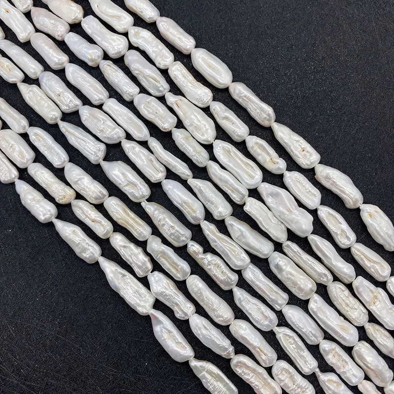 Natural Freshwater Pearl Pipa Pearl High Long Tube Pearl for Jewelry
