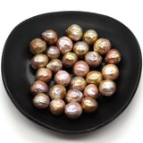 12-13mm Freshwater Pearl Rainbow Beads for DIY Jewelry Making