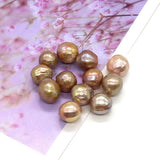 12-13mm Freshwater Pearl Rainbow Beads for DIY Jewelry Making