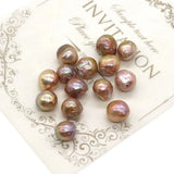 12-13mm Freshwater Pearl Rainbow Beads for DIY Jewelry Making