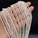 Natural Freshwater Pearl Beads 2.8-3.2 MM for Jewelry Making DIY