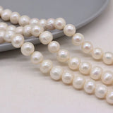 Freshwater Pearl Round Beads for Jewelry Making