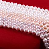 Round Natural Freshwater Pearl Beads for Jewelry Making