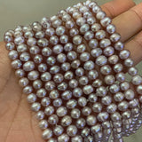 Natural Freshwater Pearl Rice Beads 5-6mm DIY Jewelry
