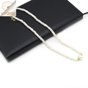 Freshwater Pearl Shell Mother Plant Flat Round Necklace Pendant