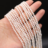 Freshwater Pearl Small Pearls Beads for DIY Jewelry Making 3-4mm 36cm