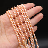 Freshwater Pearl Small Pearls Beads for DIY Jewelry Making 3-4mm 36cm