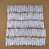 Freshwater Pearl Silver Bar Beads Pendant DIY Jewelry Making