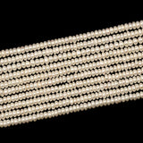 Natural Freshwater Pearl Spacer Beads Flat Round Shape Loose Spacers Beads