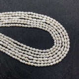 Natural Freshwater Pearl Spacer Beads High Loose Beads 3mm