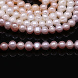 Natural Freshwater Pearl Sphere Beads 36cm for Women Bracelet Earring Necklace