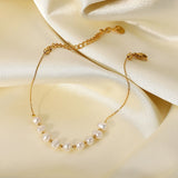 Freshwater Pearl Stainless Steel Bracelet